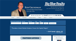 Desktop Screenshot of bigbluerealtygroup.com